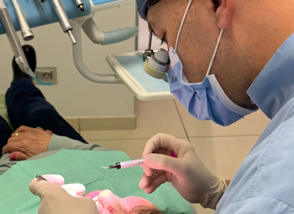 quando le gengive iniziano a ritirarsi